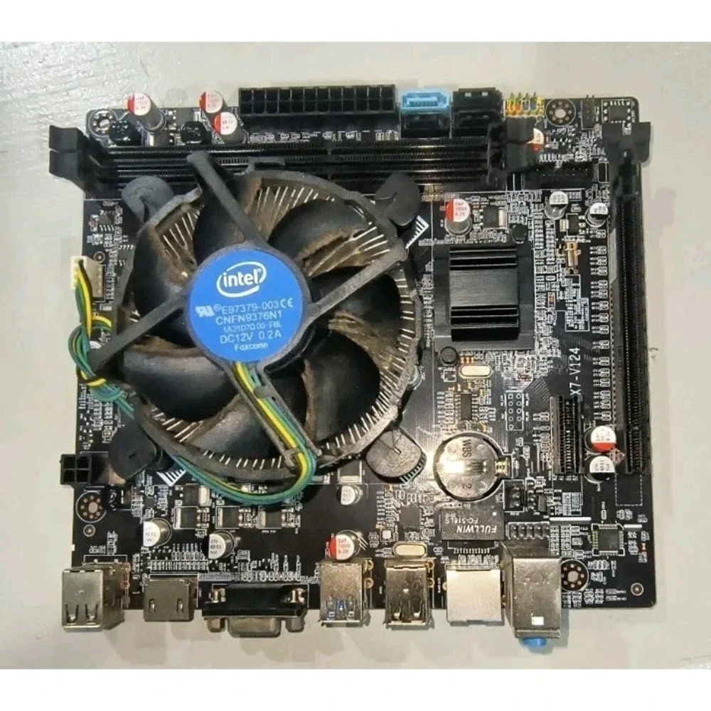 Gaming computer Motherboard X7-V124 Used Intel